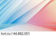 Abstract background with blue and pink lines converging. Стоковое AI-изображение, AI-художник Юрий Поздников / Фотобанк Лори