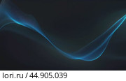 Abstract 3d dark blue flow wave on dark background. Future mesh or sound grid. Digital data structure. Futuristic technology concept. Motion animation. Стоковое AI-видео, аниматор Анна Маркина / Фотобанк Лори