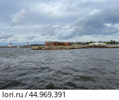 Батарея "Князь Меншиков", Кронштадт, Россия. Редакционное фото, фотограф Щеголева Ольга / Фотобанк Лори