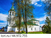 Церковь Чуда Архангела Михаила в Хонех в Городце (2024 год). Стоковое фото, фотограф Илья Старков / Фотобанк Лори