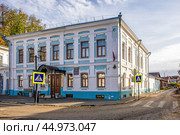 Городецкий краеведческий музей (Усадебный комплекс Лазутина — Облаева, Городец) (2023 год). Стоковое фото, фотограф Илья Старков / Фотобанк Лори