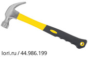 Молоток на белом фоне. Hammer on a white background. Стоковое фото, фотограф Татьяна Д / Фотобанк Лори