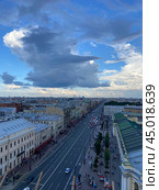 Санкт-Петербург вид с крыши (2024 год). Редакционное фото, фотограф Dasha Vechkazzzik / Фотобанк Лори