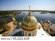 Нило-Столобенская пустынь. Мужской монастырь. Озеро Селигер (2008 год). Стоковое фото, фотограф Наталья Фаустова / Фотобанк Лори