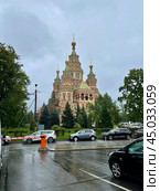 Собор Святых Петра и Павла. Город Петергоф, Санкт-Петербургский проспект, Россия. Редакционное фото, фотограф Щеголева Ольга / Фотобанк Лори