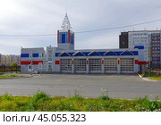 Пожарная часть № 307. Каменск-Уральский, ул. Кутузова, 24. Стоковое фото, фотограф Алексей Иванов / Фотобанк Лори