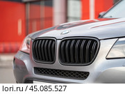 KRASNOYARSK, RUSSIA - September 22, 2024: Grey BMW X3 F25. Редакционное фото, фотограф Плотников Дмитрий / Фотобанк Лори