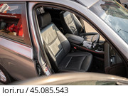 KRASNOYARSK, RUSSIA - September 22, 2024: Grey BMW X3 F25. Редакционное фото, фотограф Плотников Дмитрий / Фотобанк Лори