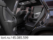 KRASNOYARSK, RUSSIA - June 15, 2024: Black BMW X5 E70. Редакционное фото, фотограф Плотников Дмитрий / Фотобанк Лори