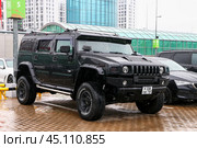 Hummer H2. Редакционное фото, фотограф Art Konovalov / Фотобанк Лори