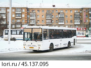 NefAZ-5299 (2011 год). Редакционное фото, фотограф Art Konovalov / Фотобанк Лори