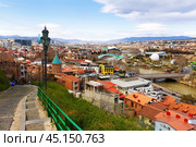 View of the historical center of Tbilisi. Стоковое фото, фотограф Яков Филимонов / Фотобанк Лори
