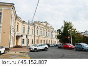 Банк России. Улица Советская, дом 13. Город Тверь. Россия. Редакционное фото, фотограф E. O. / Фотобанк Лори