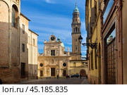 San Giovanni Evangelista church in Parma. Стоковое фото, фотограф Яков Филимонов / Фотобанк Лори
