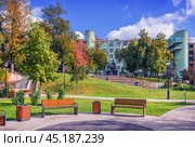 Московская хоральная синагога, Парк Горка, Большой Спасоглинищевский переулок, Москва. Стоковое фото, фотограф Baturina Yuliya / Фотобанк Лори
