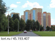 Жилой комплекс Бриз в Орехово-Зуево (2024 год). Редакционное фото, фотограф Иван Дуплик / Фотобанк Лори