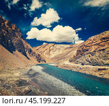 Himalayas landscape. Стоковое фото, фотограф Дмитрий Рухленко / Фотобанк Лори