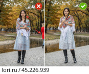 Strangers in the frame, pursed lips, obvious mistakes for the photographer. Стоковое фото, фотограф Андрей Аркуша / Фотобанк Лори