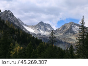 Катунский хребет, Усть-Коксинский район, Республика Алтай (2020 год). Стоковое фото, фотограф Римма Тельнова / Фотобанк Лори
