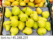 diet fruit freshness fresh space crop bunch background copy ripe food closeup agriculture pear. Стоковое фото, фотограф ilya Lyubchenko / Фотобанк Лори