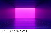 Фон в виде градиентного рисунка в стиле Vaporwave. Стоковое AI-изображение, AI-художник Ирина Першина / Фотобанк Лори
