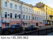 Городской пейзаж. Утро. Тверь. Редакционное фото, фотограф Владимир Шибаев / Фотобанк Лори