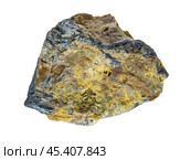 Stibnite, also called antimonite is a sulfide mineral. Стоковое фото, фотограф Константин Григорьев / Фотобанк Лори