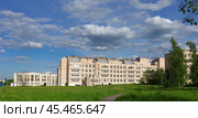 Корпуса СПбГАУ, Пушкин, Санкт-Петербург (2019 год). Редакционное фото, фотограф Алексей Иванов / Фотобанк Лори