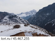 Заснеженные Горы. Стоковое фото, фотограф Иришка Пашкова / Фотобанк Лори