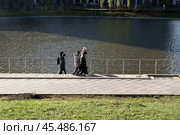 Виды парка Красная Пресня.2 ноября 2024.Москва, Россия. Редакционное фото, фотограф Артём Соболев / Фотобанк Лори