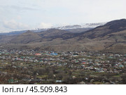 Посёлок Новый Карачай в Карачаевске (2024 год). Стоковое фото, фотограф Иван Дуплик / Фотобанк Лори