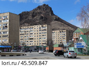 Улица Ленина в Карачаевске (2024 год). Редакционное фото, фотограф Иван Дуплик / Фотобанк Лори
