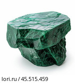 Big piece of polished malachite mineral stone showing unique patterns. Стоковое AI-изображение, AI-художник Иван Рябоконь / Фотобанк Лори
