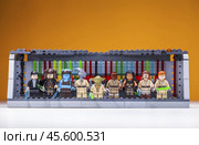 RUSSIA, SAMARA, April 05, 2024. Constructor Lego Star Wars. Редакционное фото, фотограф Андрей Аркуша / Фотобанк Лори