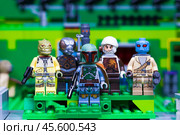 RUSSIAN, April 03, 2018. Constructor Lego Star Wars. Редакционное фото, фотограф Андрей Аркуша / Фотобанк Лори