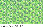 Green background texture in geometric kaleidoscope style. symmetric design template with Pastel Green and lemon rectangle elements. Abstract repeated backdrop for 8 march wrap, tile, banners, web. Стоковая иллюстрация, иллюстратор Константин Григорьев / Фотобанк Лори