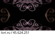 Background with abstract monograms. Стоковая иллюстрация, иллюстратор Татьяна Лобанова / Фотобанк Лори