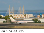 TAP Air Portugal Airbus A321-251N passenger plane take off in Humberto Delgado Airport in Lisbon (2023 год). Редакционное фото, фотограф Дмитрий Рухленко / Фотобанк Лори
