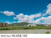 Краснодарский край, Туапсинский район, поселок городского типа,   Новоихайловский, река       Нечепсухо (2021 год). Стоковое фото, фотограф Александр Циликин / Фотобанк Лори