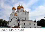 Собор Успения Пресвятой Богородицы (западная сторона) в г.Ярославле. Золотое кольцо России. (2024г.) Стоковое фото, фотограф Вера Смолянинова / Фотобанк Лори