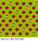 Red apples Mix 7. Стоковая иллюстрация, иллюстратор Sanzhieva Agniya / Фотобанк Лори