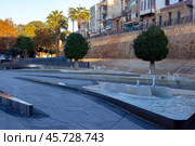 Eleftheria Square, Nicosia, Cyprus. Eleftheria Square (Liberty Square) is the main square in central Nicosia. Редакционное фото, фотограф Светлана Брайман / Фотобанк Лори