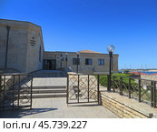 Nesebar, Bulgaria. August 01, 2024.Old Nessebar. Archaeological Museum. Редакционное фото, фотограф Мария Фетисова / Фотобанк Лори