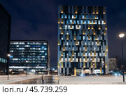 Бизнес-центр "Ostankino business park" класса А, Огородный проезд, 16/1с5 и 16/1с4. Редакционное фото, фотограф Алёшина Оксана / Фотобанк Лори