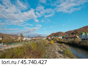 Краснодарский   край, Туапсинский   район, поселок городского типа   Новомихайловский, река Нечепсухо. Стоковое фото, фотограф Александр Циликин / Фотобанк Лори