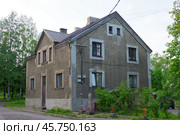 "Жилой дом". Сортавала, улица Советских Космонавтов, 18 (2019 год). Стоковое фото, фотограф Алексей Иванов / Фотобанк Лори