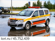 Lada Largus (2023 год). Редакционное фото, фотограф Art Konovalov / Фотобанк Лори