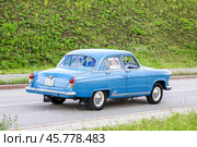 GAZ-21 Volga (2024 год). Редакционное фото, фотограф Art Konovalov / Фотобанк Лори
