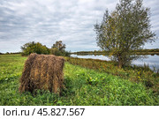 Озеро Труба, река Керженка. Охотничье угодье Казыки. Колыванский район Новосибирской области, Западная Сибирь России. Стоковое фото, фотограф Евгений Мухортов / Фотобанк Лори