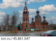 Церковь Покрова Пресвятой Богородицы в Черкизово (2022 год). Редакционное фото, фотограф Владимир Моторин / Фотобанк Лори